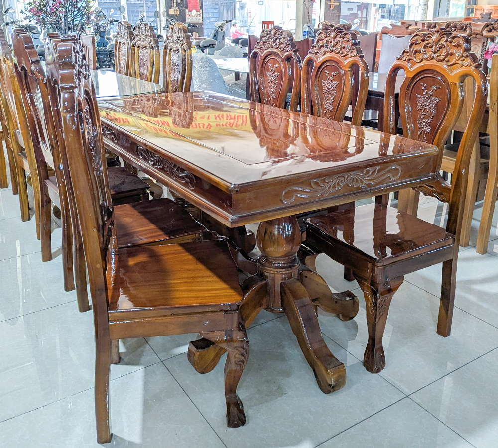 Bàn Ăn Gỗ Tự Nhiên BTNC-816-1