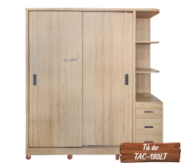 Tủ Áo Gỗ MDF Chống Ẩm TAC-180LT-3