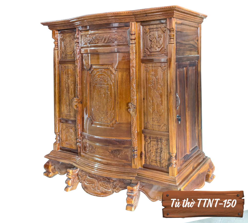 Tủ Thờ Gỗ Tự Nhiên TTNT-150
