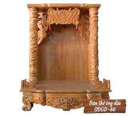 Bàn Thờ Ông Địa Gõ Đỏ ODGD-60