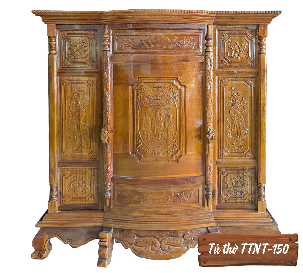 Tủ Thờ Gỗ Tự Nhiên TTNT-150