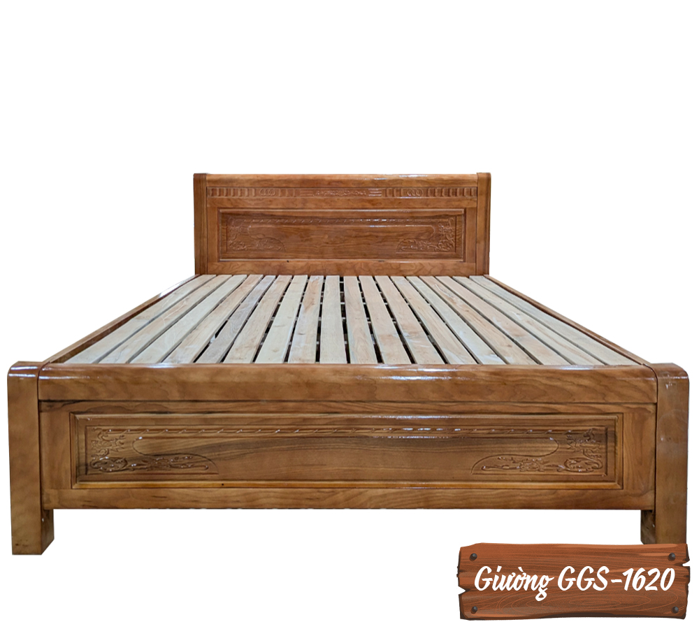 Giường Gỗ Sồi GGS-1620-11