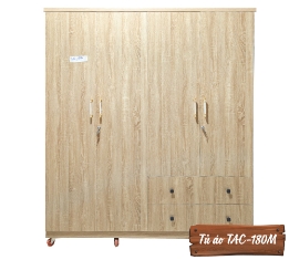 Tủ Áo Gỗ MDF Chống Ẩm TAC-180M