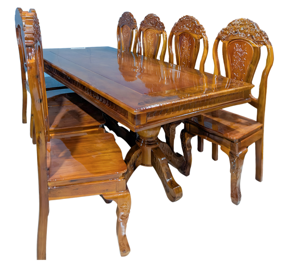 Bàn Ăn Gỗ Tự Nhiên BTNC-9195-4