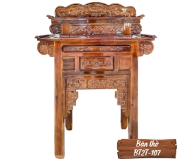 Bàn Thờ Gỗ Tự Nhiên BT2T-107