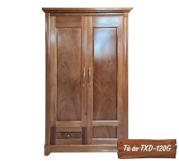 Tủ Áo Gỗ Xoan TXD-120G-1