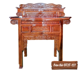 Bàn Thờ Gỗ Tự Nhiên BT2T-127-5	