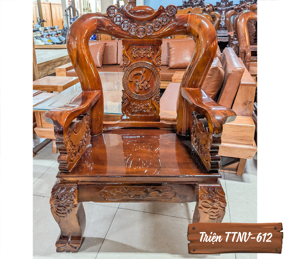 Triện Gỗ Tự Nhiên TTNV-612