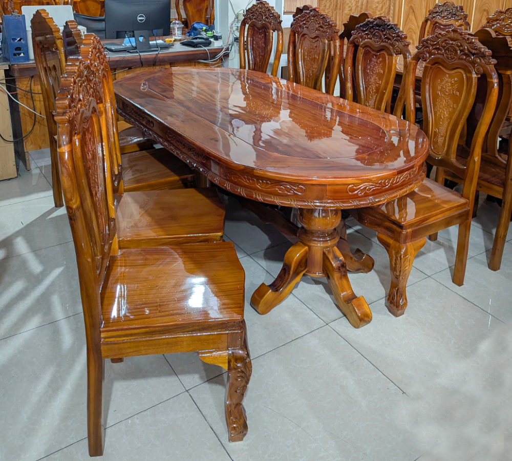 Bàn Ăn Gỗ Tự Nhiên BTNV-9195-4      