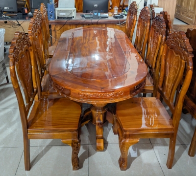 Bàn Ăn Gỗ Tự Nhiên BTNV-9195-4      