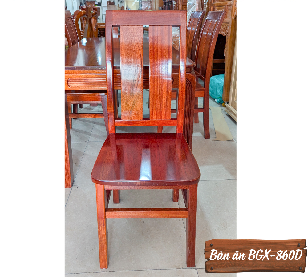 Bàn Ăn Gỗ Xoan BGX-860D