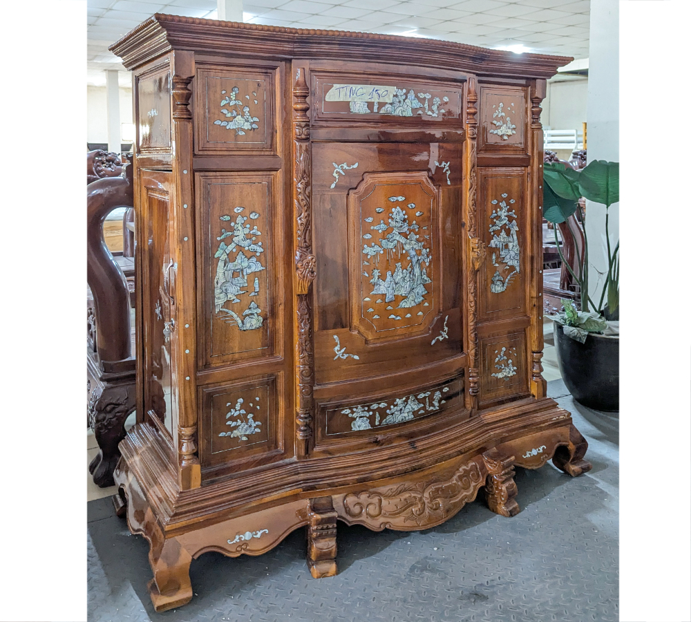 Tủ Thờ Gỗ Tự Nhiên TTNC-150