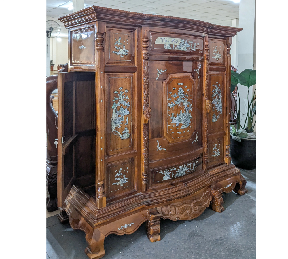 Tủ Thờ Gỗ Tự Nhiên TTNC-150