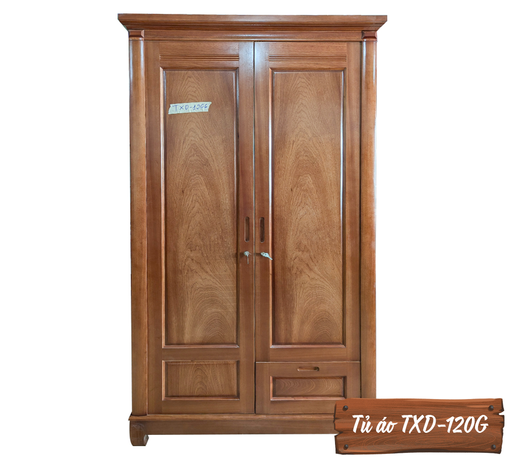 Tủ Áo Gỗ Xoan TXD-120G