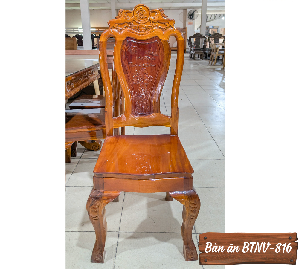 Bàn Ăn Gỗ Tự Nhiên BTNV-816-9