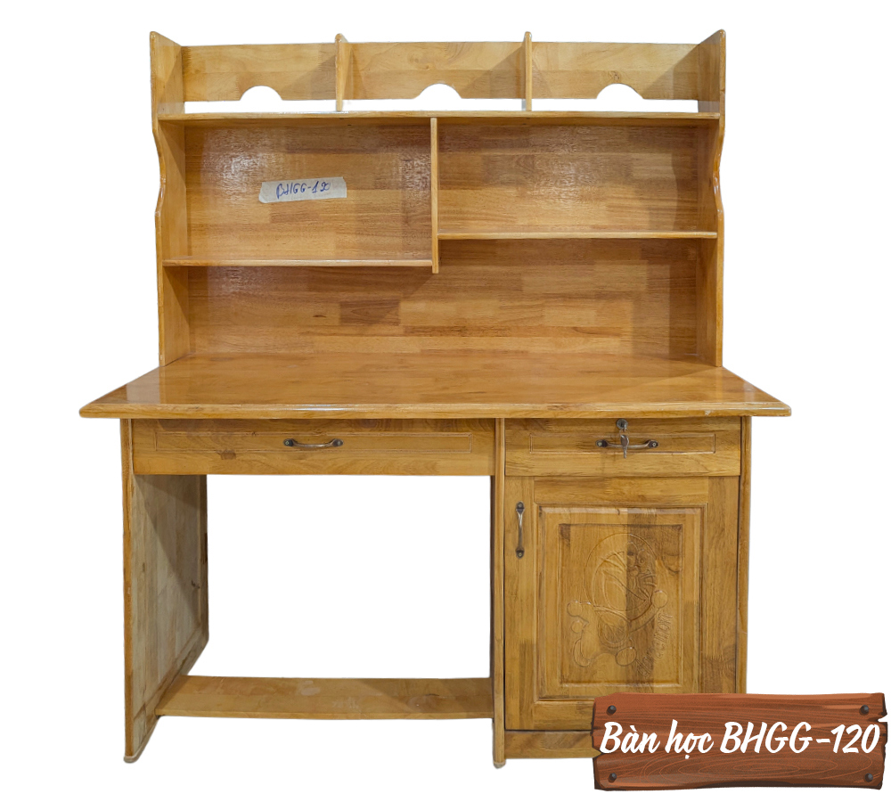 Bàn Học Gỗ Ghép BHGG-120-3